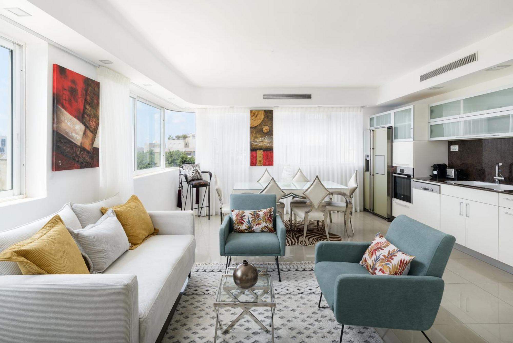 Penthouse With Panoramic View By Feelhome 텔아비브 외부 사진