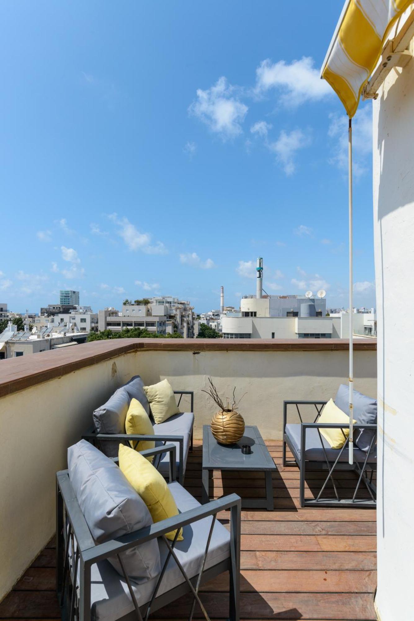 Penthouse With Panoramic View By Feelhome 텔아비브 외부 사진