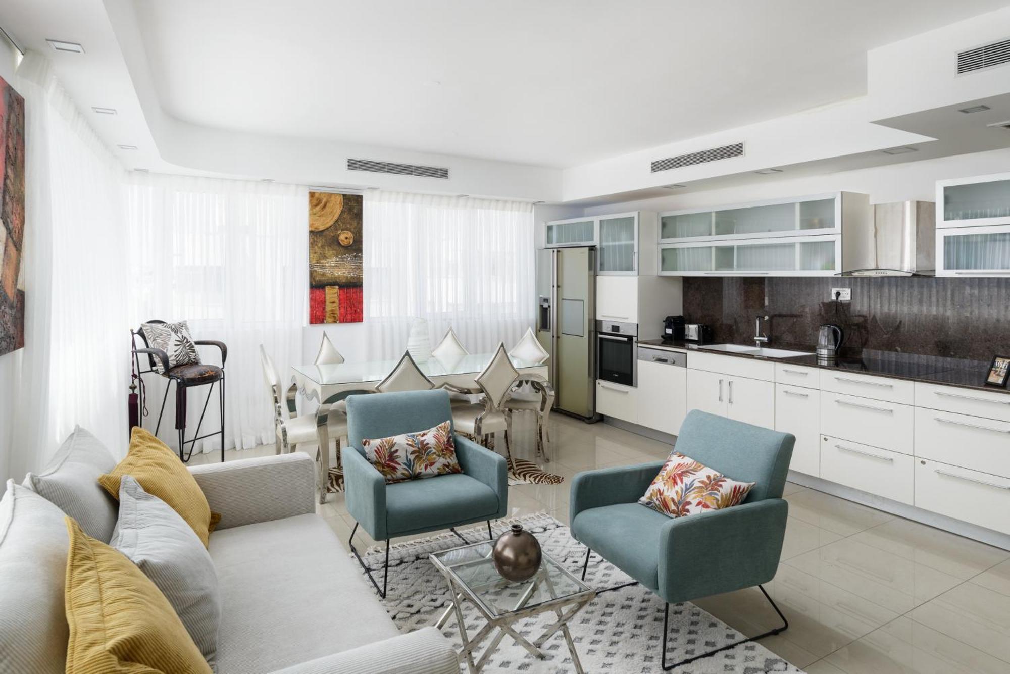 Penthouse With Panoramic View By Feelhome 텔아비브 외부 사진