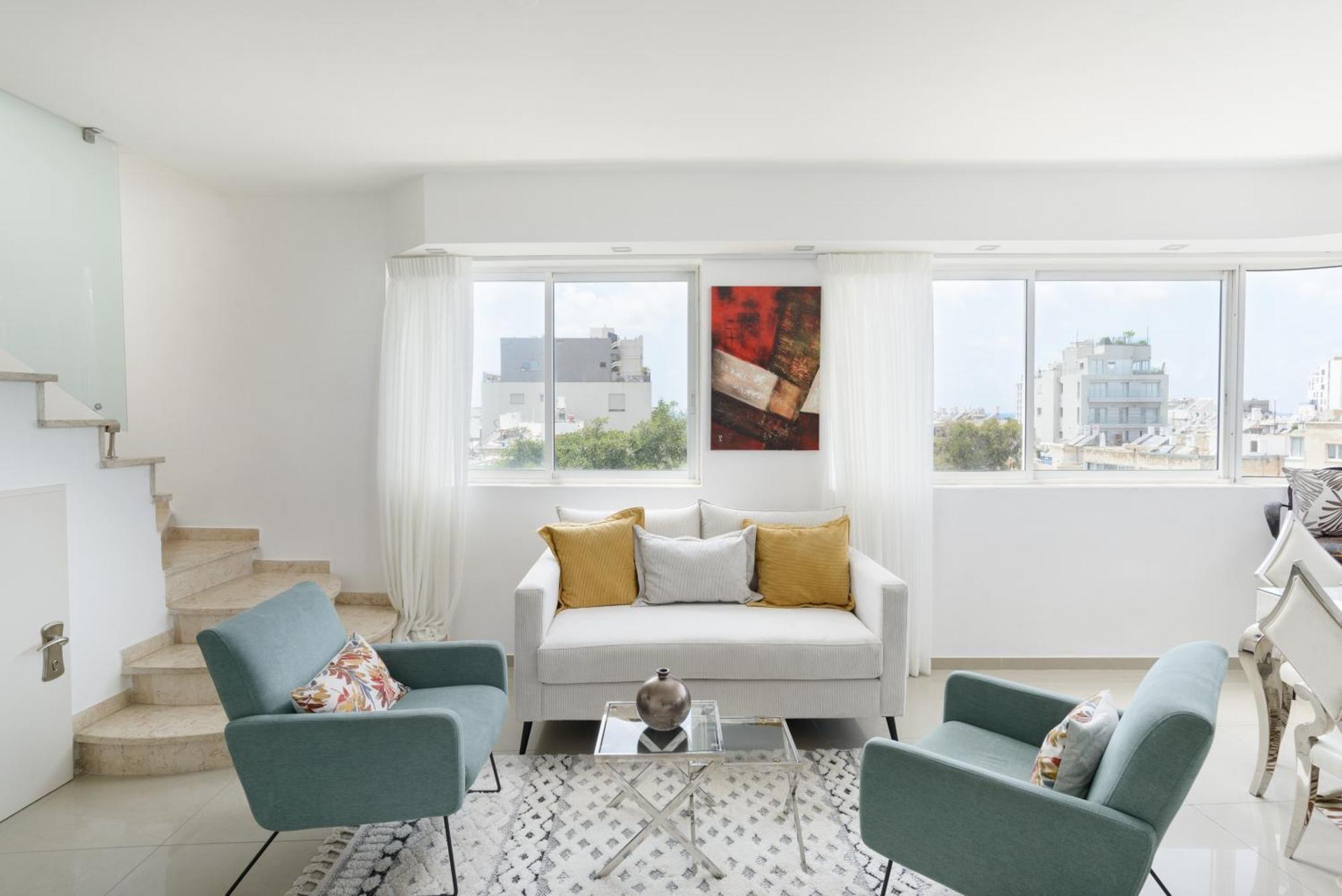 Penthouse With Panoramic View By Feelhome 텔아비브 외부 사진